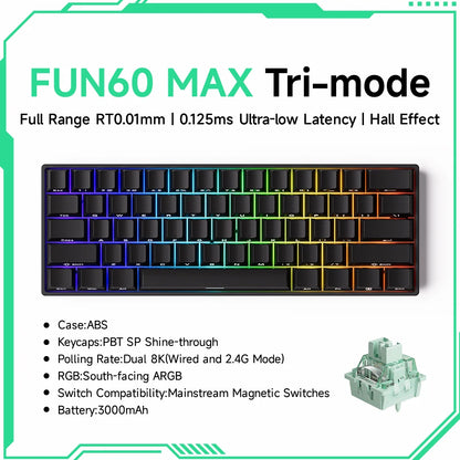 Teclado Mecânico  com Switch Magnético