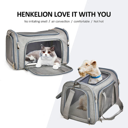 Mochila de Transporte para Cães e Gatos