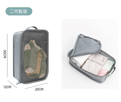 Conjunto de Organizadores de Viagem – 7/8/9/10 Peças, Arrumação para Mala, Bolsas