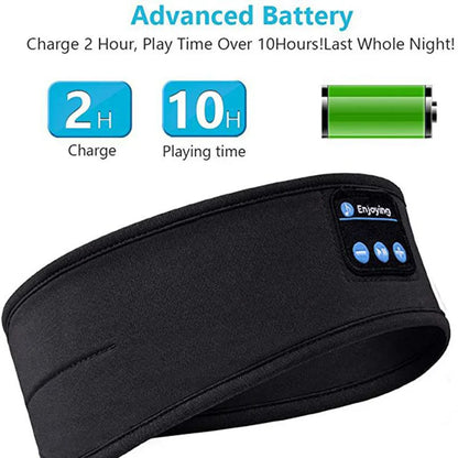 Fones Bluetooth com Faixa de Cabeça  – Headset Esportivo