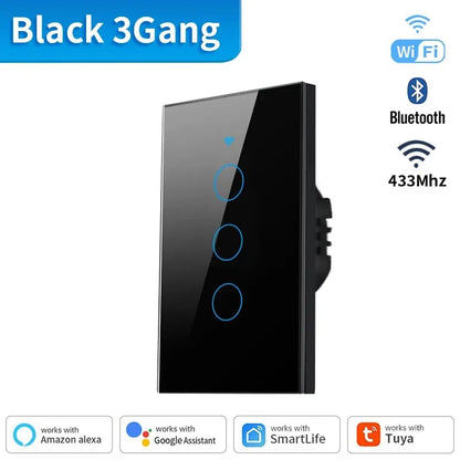 Interruptor de Luz Inteligente com sensor de toque Smart Home
