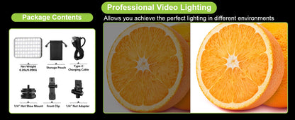 Portable LED Selfie and Video Light
