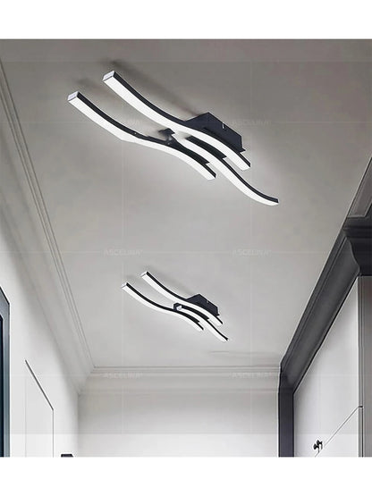 Luminária Lustre de Teto LED Moderna