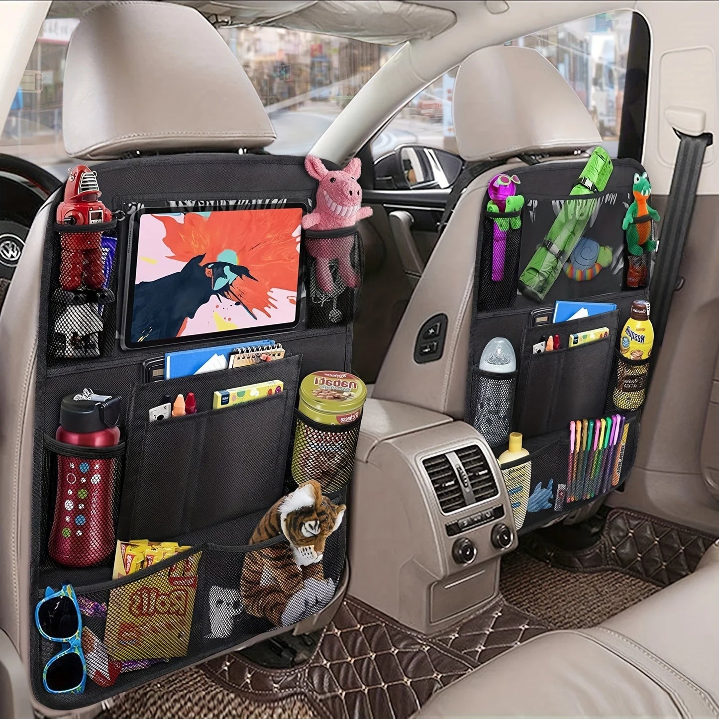 Organizador para Banco de Carro – Bolsa de Armazenamento Multifuncional