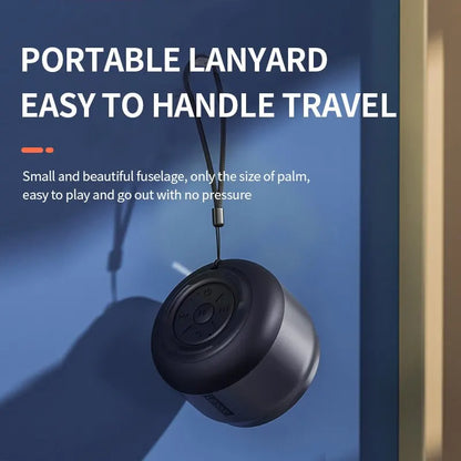 Alto-falante Bluetooth Portátil – Som Estéreo com Graves Potentes e Carregamento USB