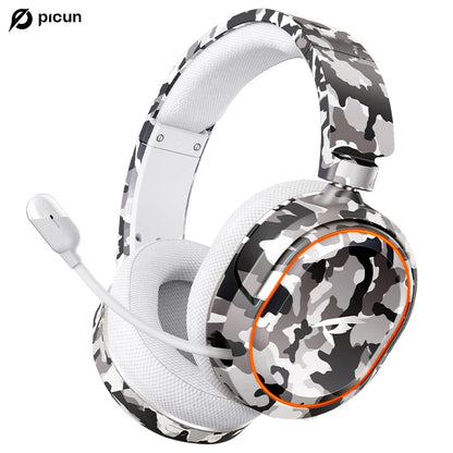 Fone de Ouvido Gamer Sem Fio  - 7.1 Surround, Bluetooth 5.3 e Alta Duração de Bateria