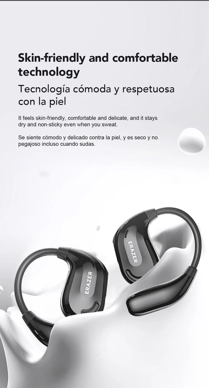Fones de ouvido AI tradutor sem fio Bluetooth 5.4 135 Idiomas