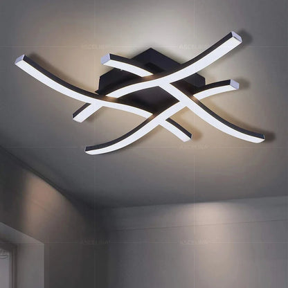 Luminária Lustre de Teto LED Moderna
