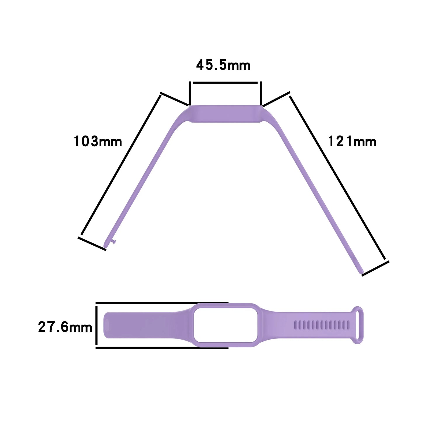 Pulseira de Silicone para Smart Band