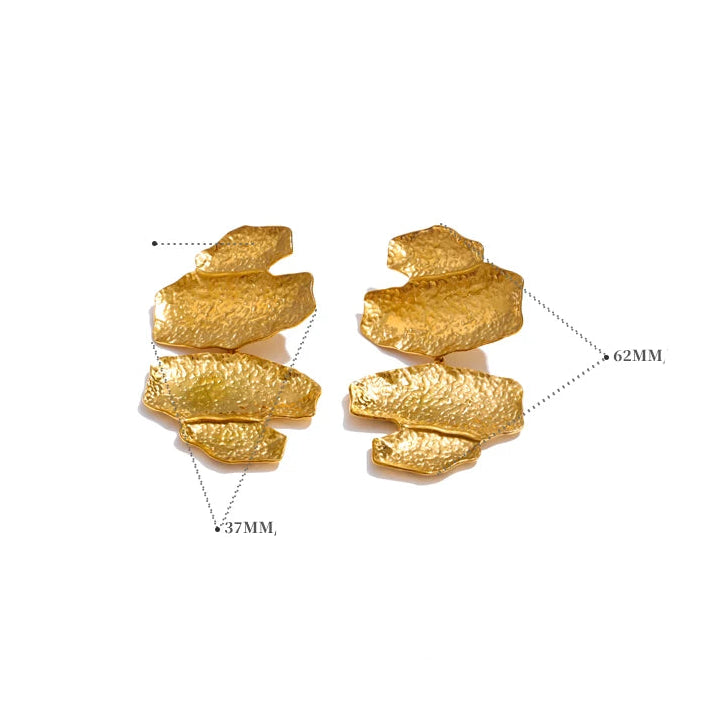 Brincos Grandes Geometricos