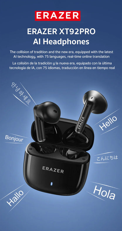 Fones de Ouvido Tradutor – Bluetooth com Tradução em Tempo Real