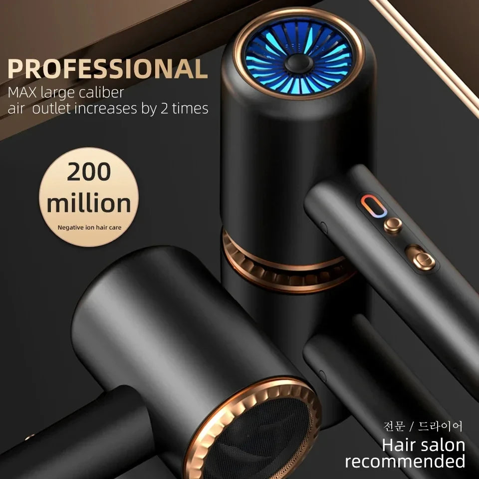 Secador de Cabelo Profissional  2400W Ions Negativos