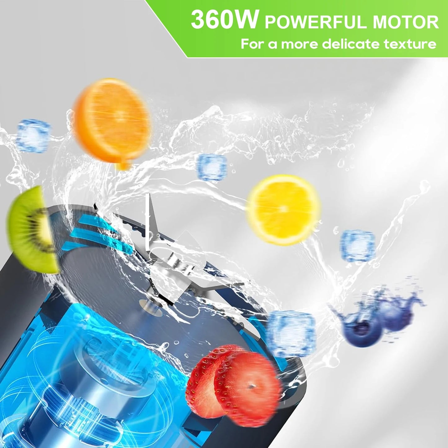 Liquidificador Espremedor Elétrico Portátil Sem Fio