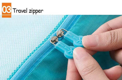 Conjunto de Organizadores de Viagem – 6 ou 7 Peças, Bolsas para Mala, Roupas e Sapatos, Compacto e Portátil
