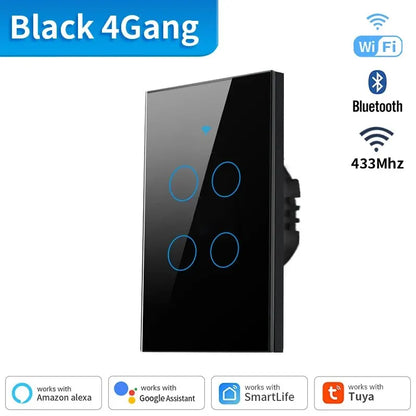 Interruptor de Luz Inteligente com sensor de toque Smart Home