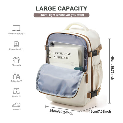 Mochila de Viagem  – 40x30x20cm  Leve, Resistente e com Compartimento para Notebook 15.6