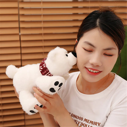Bicho de Pelúcia de Urso Polar Realista – 28cm/43cm
