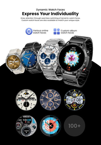 Smartwatch Solar 5 com Chamadas Bluetooth