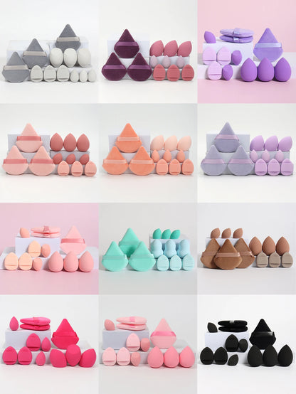 Conjunto de Esponjas Maquiagem 12 Peças