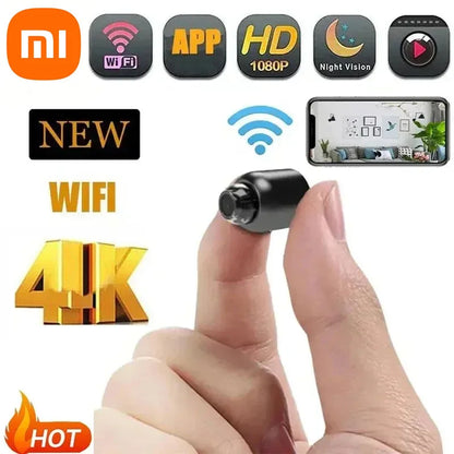 Câmera  1080P HD Wi-Fi Movimento Visão Noturna Sem Fio