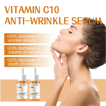 Sérum Facial Vitamina C + Ácido Hialurônico – Clareador e Hidratante