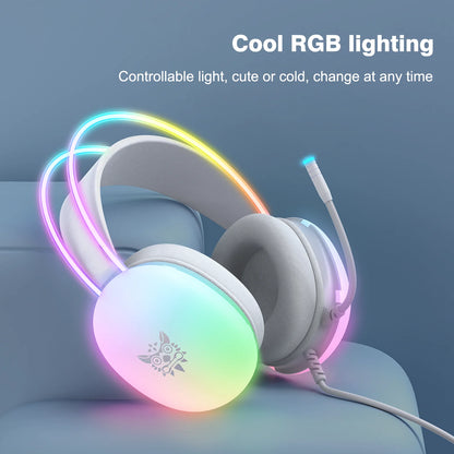 Fone de Ouvido Gamer com Fio - Conforto e Desempenho para Jogos