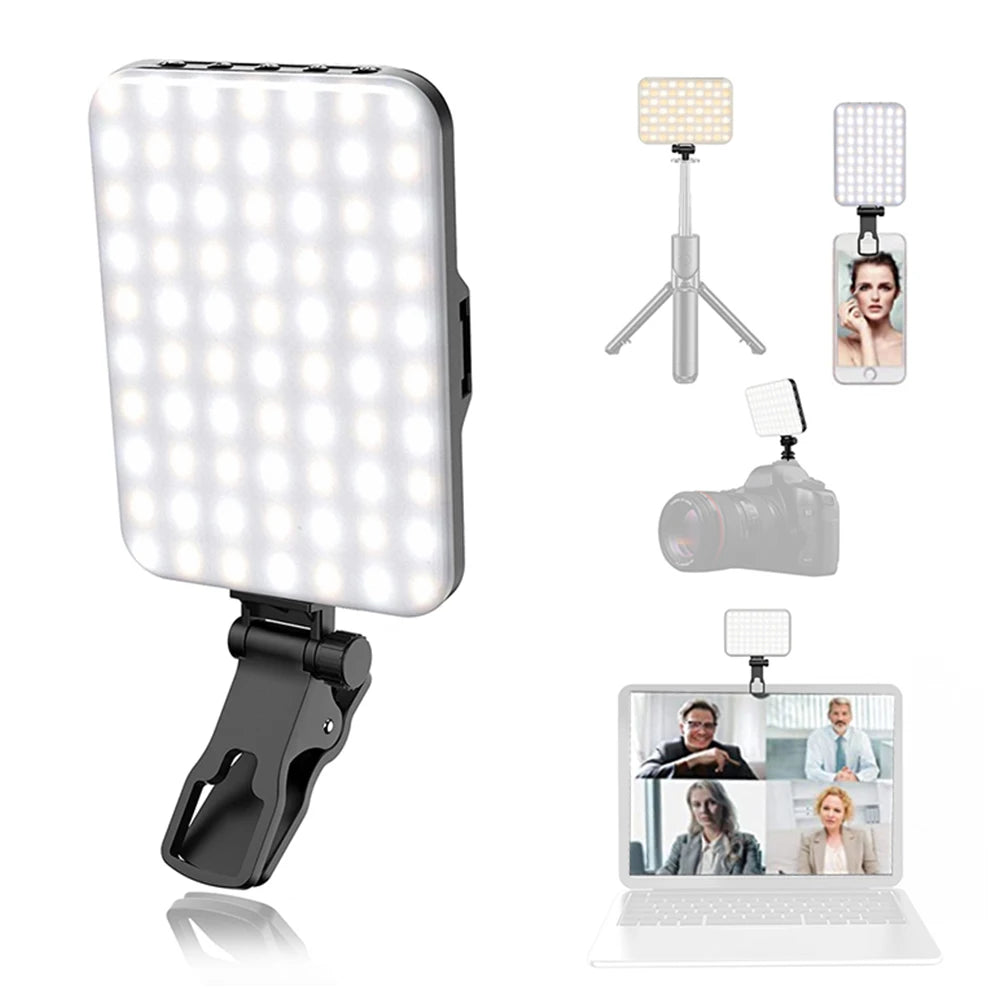 Portable LED Selfie and Video Light