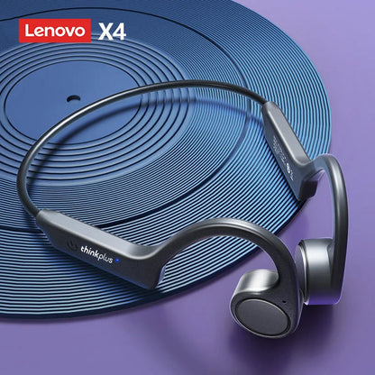 Fone de Ouvido Lenovo X4 Condução Óssea Microfone