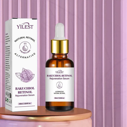 Sérum Facial Bakuchiol + Retinol & Vitamina C – Anti-Idade e Rejuvenescedor