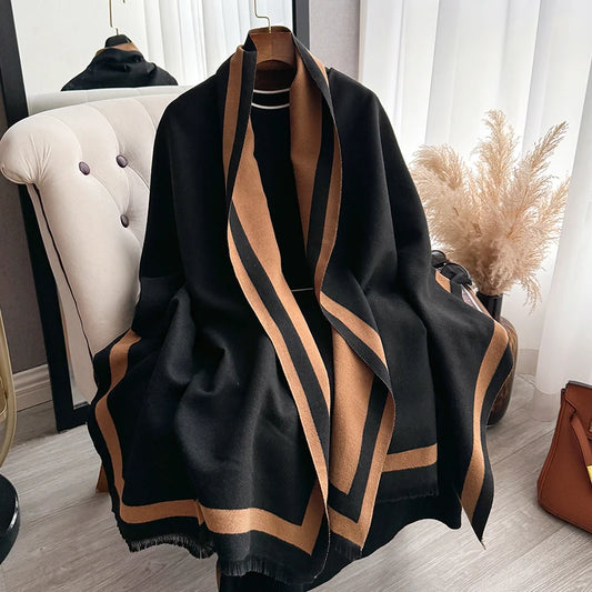 Cachecol Pashmina  Luxo Toque de Cashmere