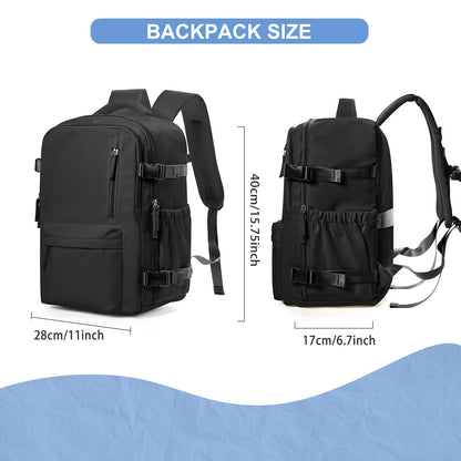 Mochila de Viagem  – 40x30x20cm  Leve, Resistente e com Compartimento para Notebook 15.6