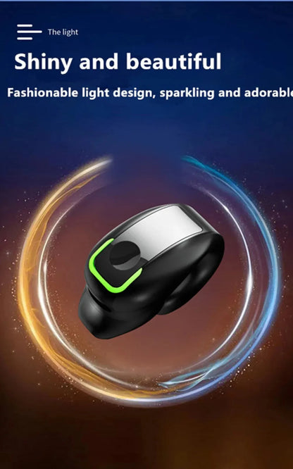 Fones de Ouvido  Condução Óssea Bluetooth com Microfone e Redução de Ruído
