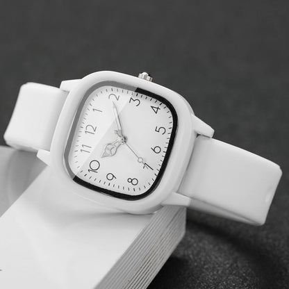 Kit com 3 Relógios  Quartz com Pulseira de Silicone