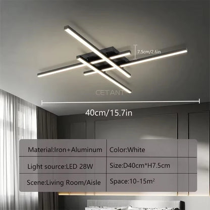 Luminária de Teto LED Linha Moderna