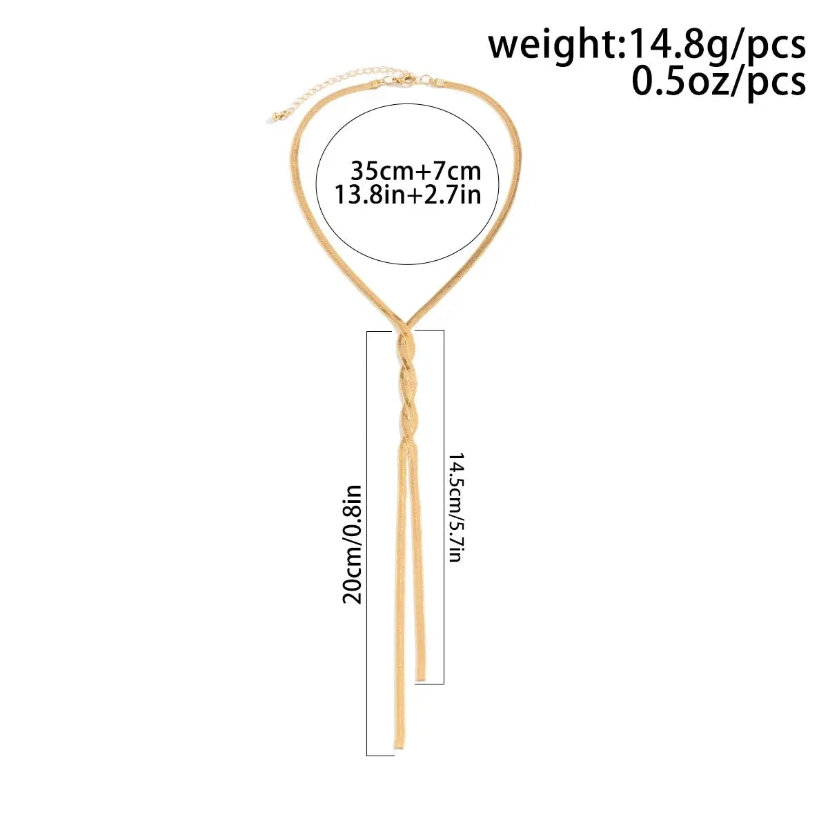 Colar Longo Ajustável