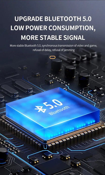 Alto-falante Bluetooth Portátil – Som Estéreo com Graves Potentes e Carregamento USB