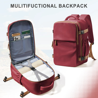 Mochila de Viagem  – 40x30x20cm  Leve, Resistente e com Compartimento para Notebook 15.6