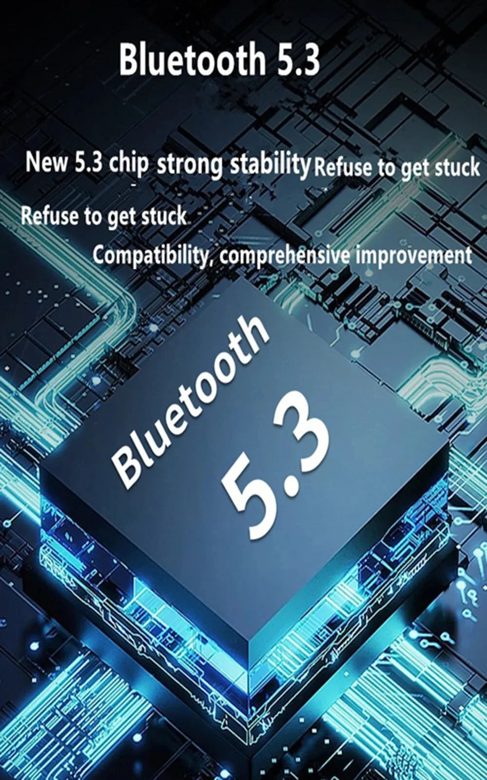 Fones de Ouvido  Condução Óssea Bluetooth com Microfone e Redução de Ruído