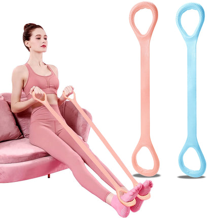 Faixa de Resistência para Exercícios  - Braços, Costas, Ombros, Yoga, Pilates e Fisioterapia