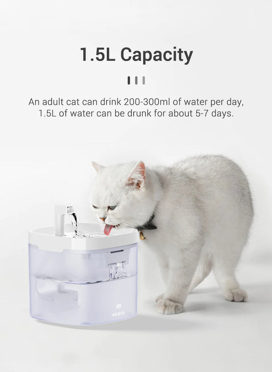 Bebedouro Fonte de Água Dispensador Inteligente para Gatos