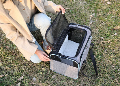 Bolsa de Transporte Pet Expansível e Dobrável