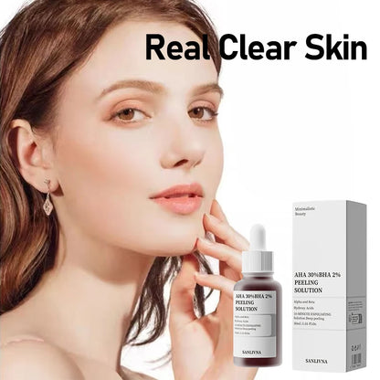 Sérum Facial AHA + BHA + Niacinamida & Hexapeptídeo – Esfoliante e Rejuvenescedor