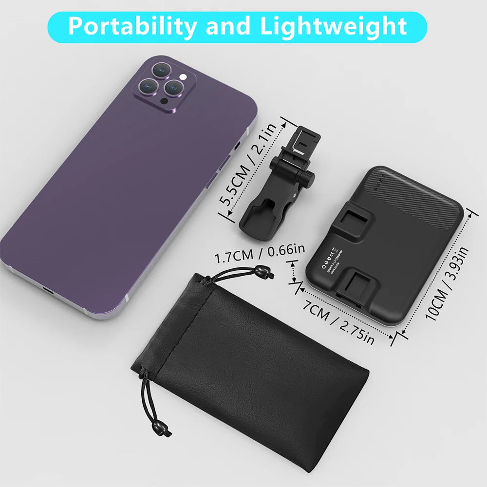 Portable LED Selfie and Video Light