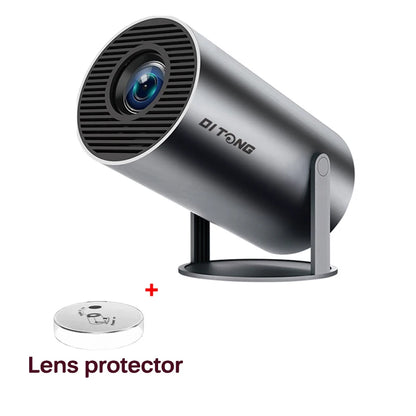 Projetor 4K Portátil  HY300 Plus foco eletrônico remoto  Bluetooth