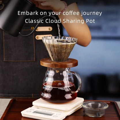 Jarra de Café Chá Vidro Borossilicato
