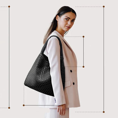 Bolsa Tote Trançada Grande