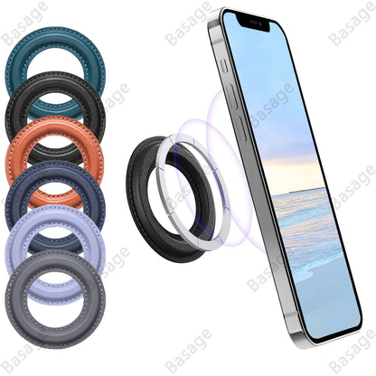 Suporte Magnético  Anel para iPhone  MagSafe, Suporte de Parede, Carro