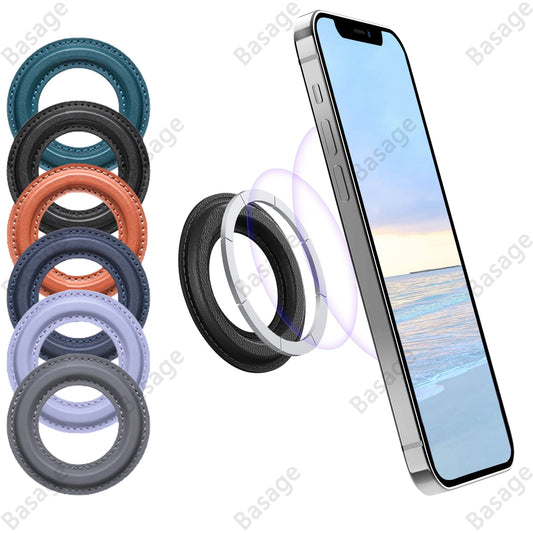 Suporte Magnético  Anel para iPhone  MagSafe, Suporte de Parede, Carro