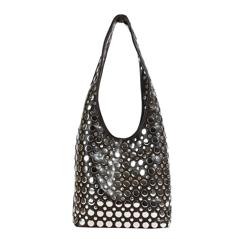 Bolsa Bucket com Tachas