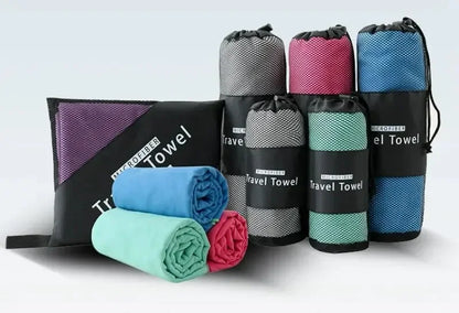 Toalha Esportiva Microfibra de Secagem Rápida 40x80 cm